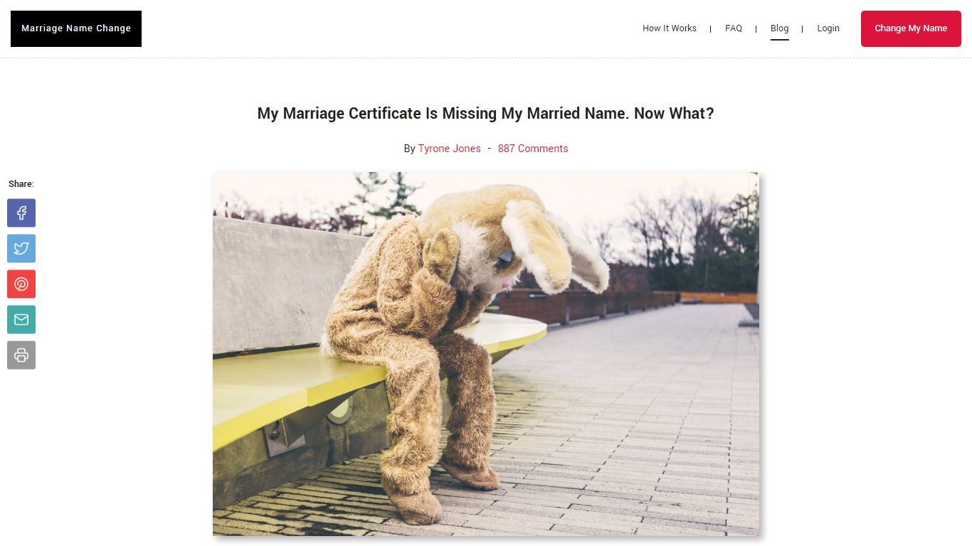 My Marriage Certificate Is Missing My Married Name. Now What?